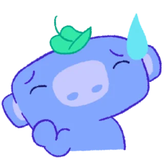 😅 emoji What's Up Wumpus | @discord_stickers Telegram sticker 16 of 30