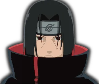 😠 emoji Itachi Uchiha Telegram sticker 5 of 11