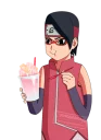 😋 emoji Sarada Uchiha [รקร] Telegram sticker 11 of 120