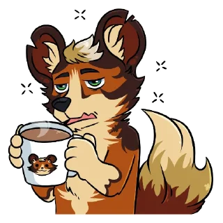 ☕️ emoji Clean Paws Telegram sticker 19 of 19