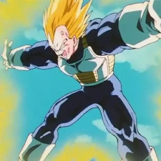 ➿ emoji ᳀ Vegeta ༐ @ot_anime Telegram sticker 19 of 40