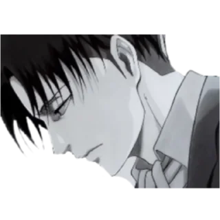 🚀 emoji Levi Ackerman Telegram sticker 9 of 40