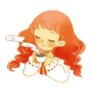 😌 emoji Weather people stamp Telegram sticker 15 of 41
