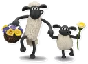 🌸 emoji Shaun the Sheep Telegram sticker 12 of 17
