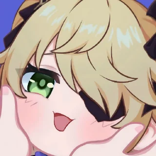 🐦‍⬛ emoji Cute Genshin ᴮʸ @Amaa_San Telegram sticker 14 of 20