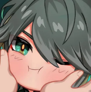 🌿 emoji Cute Genshin ᴮʸ @Amaa_San Telegram sticker 10 of 20
