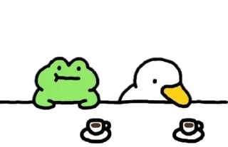 🍽 emoji Cutesy frog @toobittertoeatcookies Telegram sticker 7 of 52