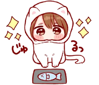 🐟 emoji toco's japanese kawaii with love 21. @YeehawStickers Telegram sticker 11 of 40