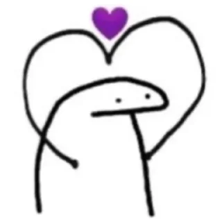 💜 emoji ⇢ 𝙁𝙡𝙤𝙧𝙠 | @AquaStickers 💎 Telegram sticker 7 of 120