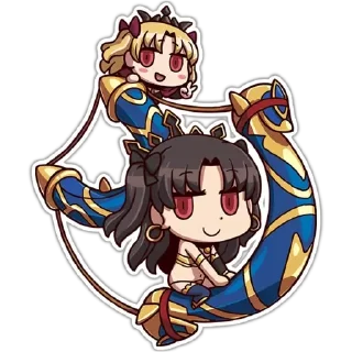 😀 emoji Ereshkigal - @Lyrx997 Telegram sticker 10 of 112