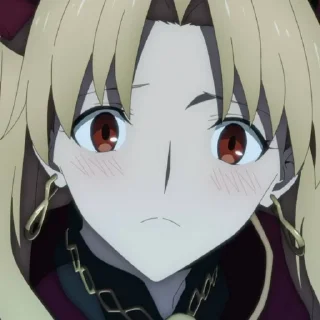 😳 emoji ereshkigal @stickerspackanime Telegram sticker 15 of 120