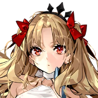 Sticker from Space Ereshkigal Expressions - @Lyrx997