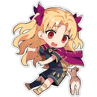 😰 emoji Ereshkigal - @Lyrx997 Telegram sticker 8 of 112