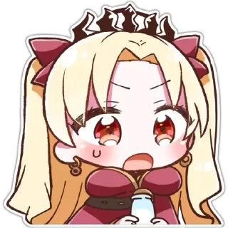 😮 emoji Ereshkigal - @Lyrx997 Telegram sticker 15 of 112