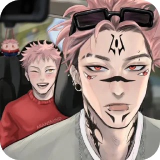 🎢 emoji Jujutsu kaisen от @Harrfi Telegram sticker 16 of 120