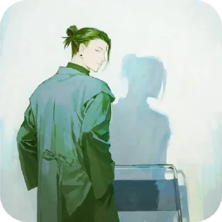 🧥 emoji Jujutsu kaisen от @Harrfi Telegram sticker 20 of 120