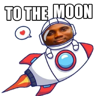 🚀 emoji Crypto Telegram sticker 8 of 12