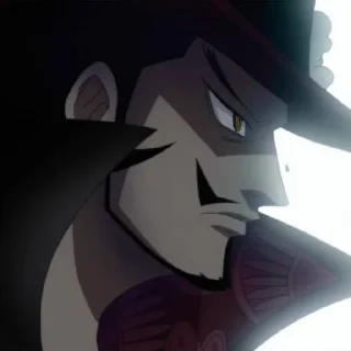 Sticker from Dracule Mihawk @StickersofAnime