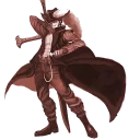 🗡 emoji Mihawk Sticker(TokyoFX) Telegram sticker 20 of 45