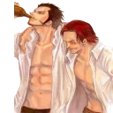 🍷 emoji Mihawk Sticker(TokyoFX) Telegram sticker 10 of 45