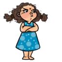 😡 emoji Emily Telegram sticker 10 of 13