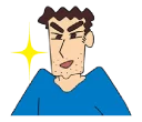 😎 emoji Shin Chan Telegram sticker 24 of 80