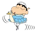👗 emoji Shin Chan Telegram sticker 14 of 80