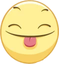 😝 emoji Facebook Stickers Telegram sticker 23 of 33
