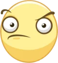 😳 emoji Facebook Stickers Telegram sticker 14 of 33