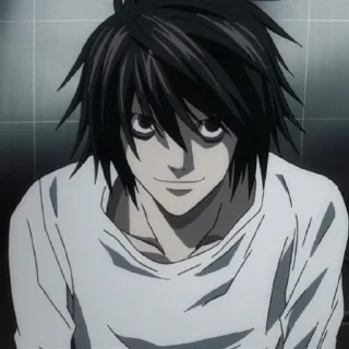 🍩 emoji L Lawliet ؛ @Packies Telegram sticker 14 of 80