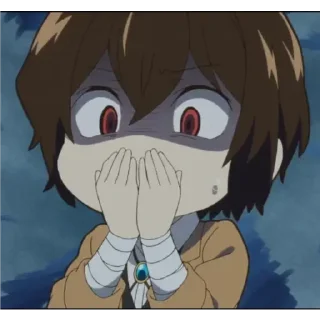 😳 emoji bungou stray dogs ➾ @iRammy Telegram sticker 16 of 42