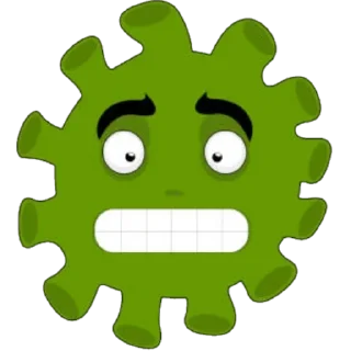 😬 emoji @Beautifulstickers🦠coronamoji🦠 Telegram sticker 10 of 59