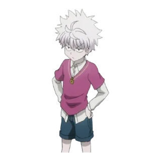 😒 emoji Killua @R666d1 Telegram sticker 22 of 65