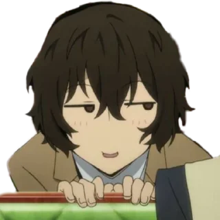 😏 emoji Dazai @R666d1 Telegram sticker 15 of 91