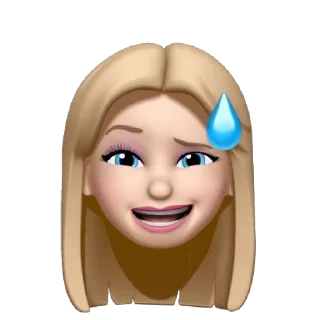 😅 emoji blair Telegram sticker 22 of 39