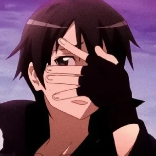⚔ emoji Kirito Telegram sticker 10 of 20