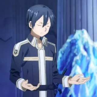 ⚔ emoji Kirito Telegram sticker 17 of 20