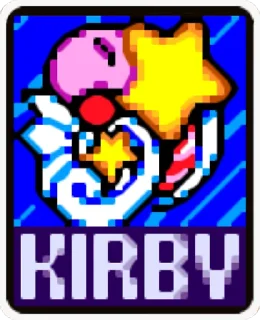 😶 emoji Kirby Super Star Cards - @Lyrx997 Telegram sticker 24 of 56