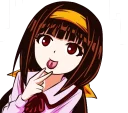 😋 emoji Yana pack desu=3= Telegram sticker 11 of 27