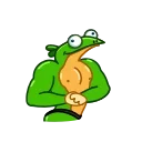 💪 emoji @giovanotto's Sticker Pack 1 (Animated) Telegram sticker 21 of 34