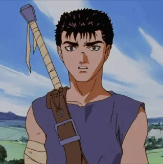 Sticker from SHN, Guts.