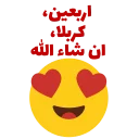 🙏 emoji Ya Mahdi Adrekni 💚 Telegram sticker 18 of 120