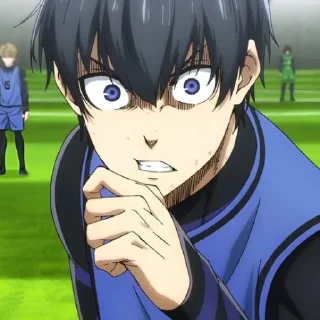 ⚽️ emoji Yoichi Isagi (@Miyukotto) Telegram sticker 23 of 120