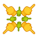 🖕 emoji Crazy-1 @Stickersnew Telegram sticker 1 of 50