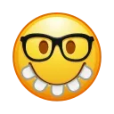 🤓 emoji Crazy-1 @Stickersnew Telegram sticker 18 of 50