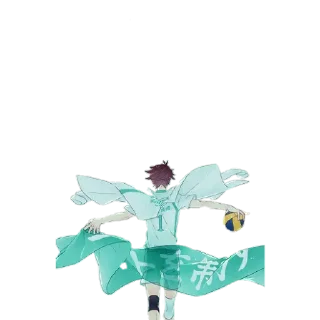 😌 emoji Haikyu [@kotetsu_shonen] Telegram sticker 18 of 37