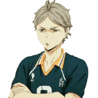 😗 emoji Haikyu [@kotetsu_shonen] Telegram sticker 13 of 37