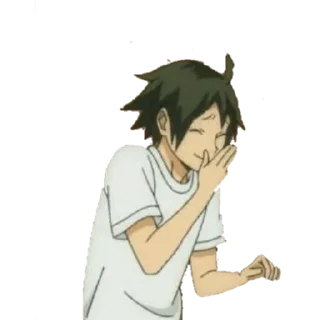 🤭 emoji Haikyu [@kotetsu_shonen] Telegram sticker 7 of 37