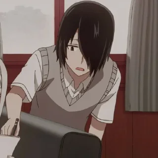 📝 emoji Vampiretto is Yu Ishigami Telegram sticker 18 of 34
