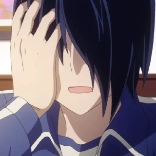 🙊 emoji Vampiretto is Yu Ishigami Telegram sticker 20 of 34